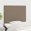 Image de Tête De Lit Taupe 90x5x118/128 Cm Tissu Vidaxl