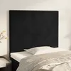 Image de Tête De Lit Noir 90x5x118/128 Cm Velours Vidaxl