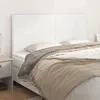 Image de vidaXL Tête de Lit Meubles de Chambre à Coucher Accessoires de Lit Simple Têtes de Cadre de Lit Intérieur Blanc 3116149