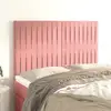 Image de Tête De Lit Rose 144x5x118/128 Cm Velours Vidaxl