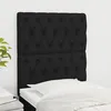Image de Têtes De Lit 2 Pcs Noir 80x7x78/88 Cm Tissu Vidaxl