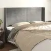 Image de Tête De Lit Avec Oreilles Gris Clair 183x16x118/128 Cm Velours Vidaxl