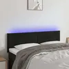 Image de Tête De Lit À Led Noir 144x5x78/88 Cm Velours Vidaxl