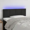 Image de Tête De Lit À Led Noir 90x5x78/88 Cm Velours Vidaxl