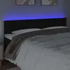 Image de Tête De Lit À Led Noir 180x5x78/88 Cm Velours Vidaxl