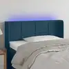 Image de Tête De Lit À Led Bleu Foncé 83x16x78/88 Cm Velours Vidaxl