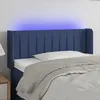 Image de Tête De Lit À Led Bleu 103x16x78/88 Cm Tissu Vidaxl