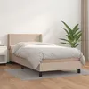 Image de Sommier À Lattes De Lit Avec Matelas Cappuccino 90x200 Cm Vidaxl