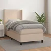 Image de Sommier À Lattes De Lit Avec Matelas Cappuccino 90x190 Cm Vidaxl