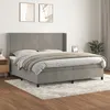 Image de vidaXL Sommier à Lattes de Lit et Matelas Lit Rembourré Lit Double Lit Adulte de Chambre à Coucher Intérieur Moderne 3132579