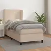 Image de Sommier À Lattes De Lit Avec Matelas Cappuccino 90x200 Cm Vidaxl