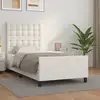 Image de Cadre De Lit Sans Matelas Blanc 90x200 Cm Similicuir Vidaxl