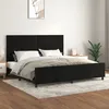 Image de Cadre De Lit Sans Matelas Noir 200x200 Cm Velours Vidaxl