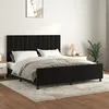 Image de Cadre De Lit Sans Matelas Noir Velours Vidaxl