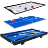 Image de Cougar All-in-one 3-in-1 Table Multi Jeux En Bleu Mini Table De Jeu Multi-fonctions Multigame