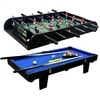Image de Cougar All-in-one 2-in-1 Table Multi Jeux En Vert / Bleu Mini Table De Jeu Multi-fonctions, Table De Billard &