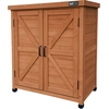 Image de Axi Felix Armoire De Jardin En Bois Marron - 80 X 45 X 93 Cm Armoire Exterieur, Armoire À Outils Pour Le Jardin Avec