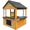 Image de Axi Lynn Maisonnette En Bois, Marron/anthracite Maisonnette De Jardin Pour L'extérieur, Bois De Pruche Fsc 100 %
