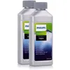 Image de Détartrant machine à café - PHILIPS - CA6700/22 - compatible cafetières Philips & Saeco - x2 bouteilles de 250ml