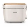 Image de PHILIPS - Grille-pain - 2 fentes - 830W - Eco Conscious - blanc soyeux mat - HD2640.10