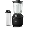 Image de Blender 2l 600w Bol Verre 2 Vitesses Accessoire Gourde Noire Philips -