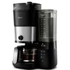 Image de Philips Home HD7900/01 Cafetière noir argent Nombre de tasse=10 avec broyeur minuteur fonction de conservation de la