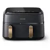 Image de Friteuse Sans Huile - Airfryer Na352/04 - Double Cuve 9l - 8 Programmes De Cuisson - Accessoires Inclus - 2750w