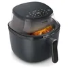 Image de Friteuse à air - Philips - Série 3000 - 72 L - Technologie RapidAir Plus - Fenêtre de cuisson