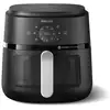 Image de Friteuse à air chaud philips série 2000 na23100 6,2 l 1700 w noir, argent