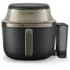 Image de Philips airfryer série 5000 avec fonction vapeur na54300 7,2 l 2000 w 12 programmes noirchampagne