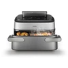 Image de Friteuse À Air Chaud Philips 5000 Series Double Megabasket 9,5 L Noir 2750 W Vapeur