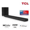 Image de TCL TS8132 Barre de son avec caisson de basses sans fil - Dolby Atmos 3.1.2 - 350W -Chromecast intégré-Compatible Apple