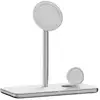 Image de Station de charge sans fil 3 en 1 qi2 pour smartphone montre charge rapide lnq blanc LQ48038