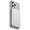 Image de Powerbank 5 000mah sans fil fixation magnétique compatible magsafe ultra-fin linq gris LQ-LQWP052