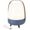 Image de Kooduu Lampe haut-parleur - portable et sans fil - connexion bluetooth et son haute fidélité couleur bleu - Lite-up Play Ocean