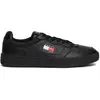 Image de Chaussures Tommy Jeans Cupsole Leather Essential noir pur - 42