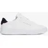 Image de Chaussures Tommy Hilfiger Court Détail Cuir blanc pur noir - 43