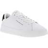 Image de Tommy Hilfiger - Tennis Tommy Hilfiger En Cuir Blanches Et à Lacets - Blanches 45