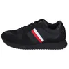 Image de TOMMY HILFIGER Baskets Sneakers Homme Noir Daim EY78