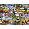 Image de Puzzle - MR BROCCOLI - Animaux sauvages - 1000 pièces - 68 x 48 cm - Dès 12 ans