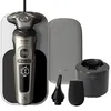 Image de Rasoir électrique Philips S9000 Prestige SP9883/36 - Gris et Noir - Batterie Lithium-ion - Tête lavable