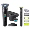 Image de Rasoir electrique rotatif wet dry series 7000 s788678 noir 3 lames 60 min etanche AAAJA06762