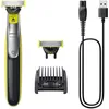 Image de Rasoir - Philips - OneBlade 360 - Lame 360 - Sabot réglable 5 en 1 - Autonomie 60 min