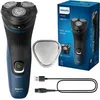 Image de Rasoir électrique - Philips - S1151 00 - ComfortCut étanche - Sans fil - Usage humide ou sec
