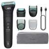 Image de Tondeuse corps et zones intimes - PHILIPS - Series 7000 BG7475/14 - Tête flexible 2D - 120 min - Sans fil - Noir Intense
