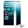 Image de Brosse a dents electrique ultrasonique 3100 hx403121 blanche adulte PHI8720689042260