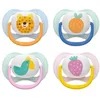 Image de Avent Lot de 2 sucettes Ultra Air 0/6m Orthodontiques - Motifs Aléatoires