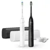 Image de Brosse a dents electrique ultrasonique sonicare 5500 hx711902 adulte 2 modes 2 niveaux avec capteur de pression et minuteur AACYJ28020