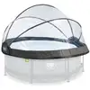 Image de Dôme Pour Piscine Tubulaire Ronde De Ø 2,40 À 2,55 M - Exit Toys