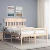 Image de vidaXL Lit pour personne âgée sans matelas 140x190 cm bois massif 3195396